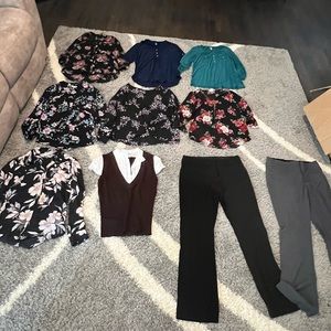 Womens Work Blouses and Pants
